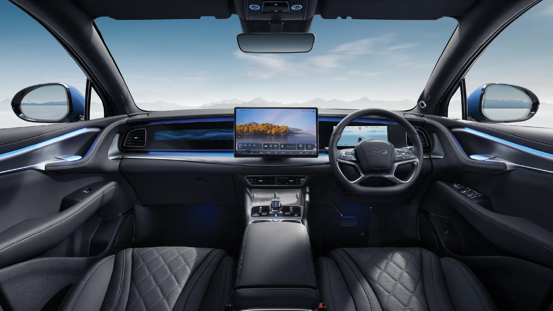 BYD Sealion 7 interior and exterior design