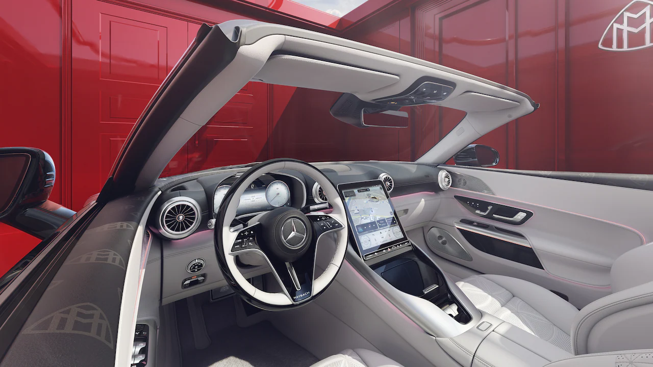 Mercedes-Benz Maybach SL 680 interior design and features