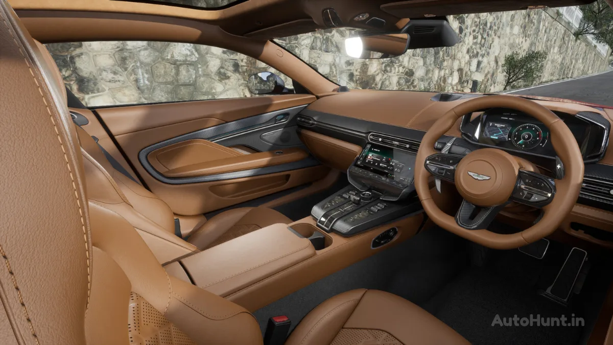 Aston Martin Vanquish interior features