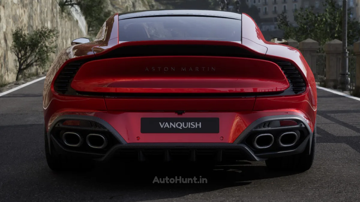 Aston Martin Vanquish 2025 ground clearance and dimensions