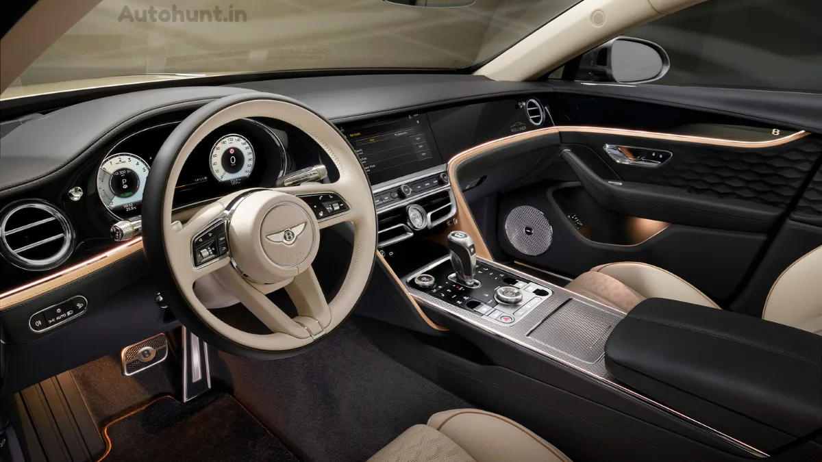Bentley Flying Spur interior features 2025