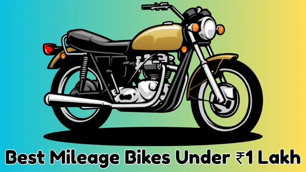 Best mileage bikes in India under ₹1 lakh for daily commute