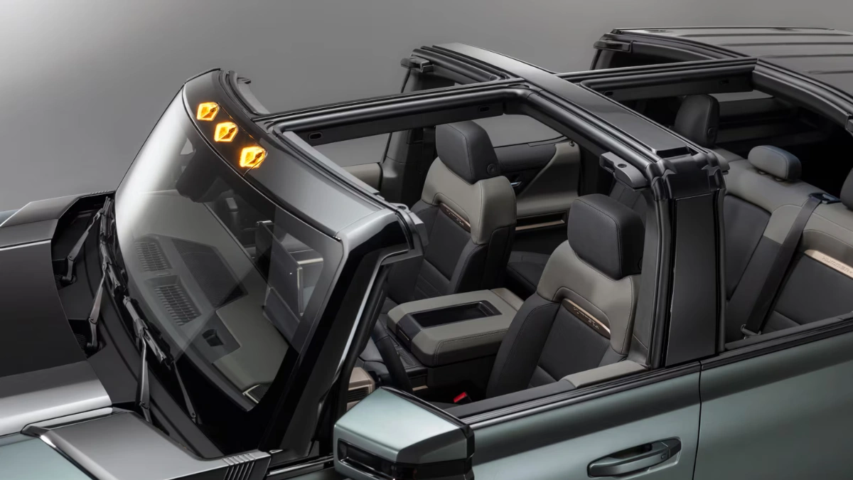 GMC Hummer EV SUV advanced technology features
