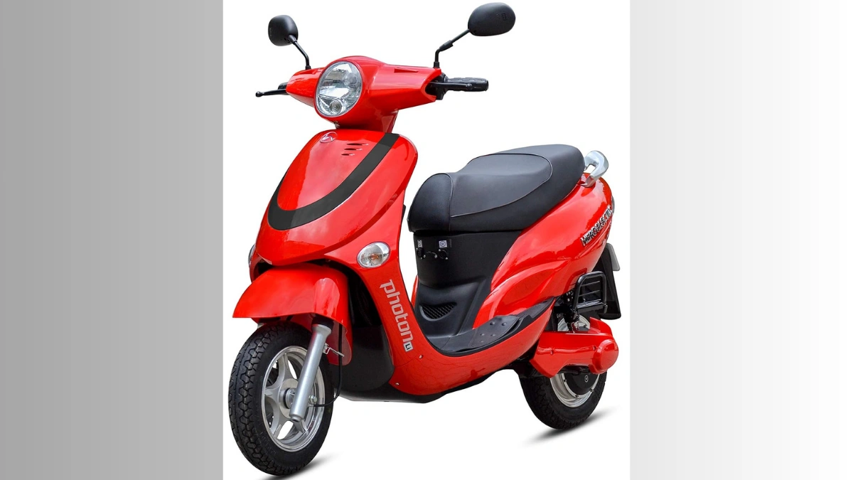 Hero Electric Photon HX Zero Emission Red