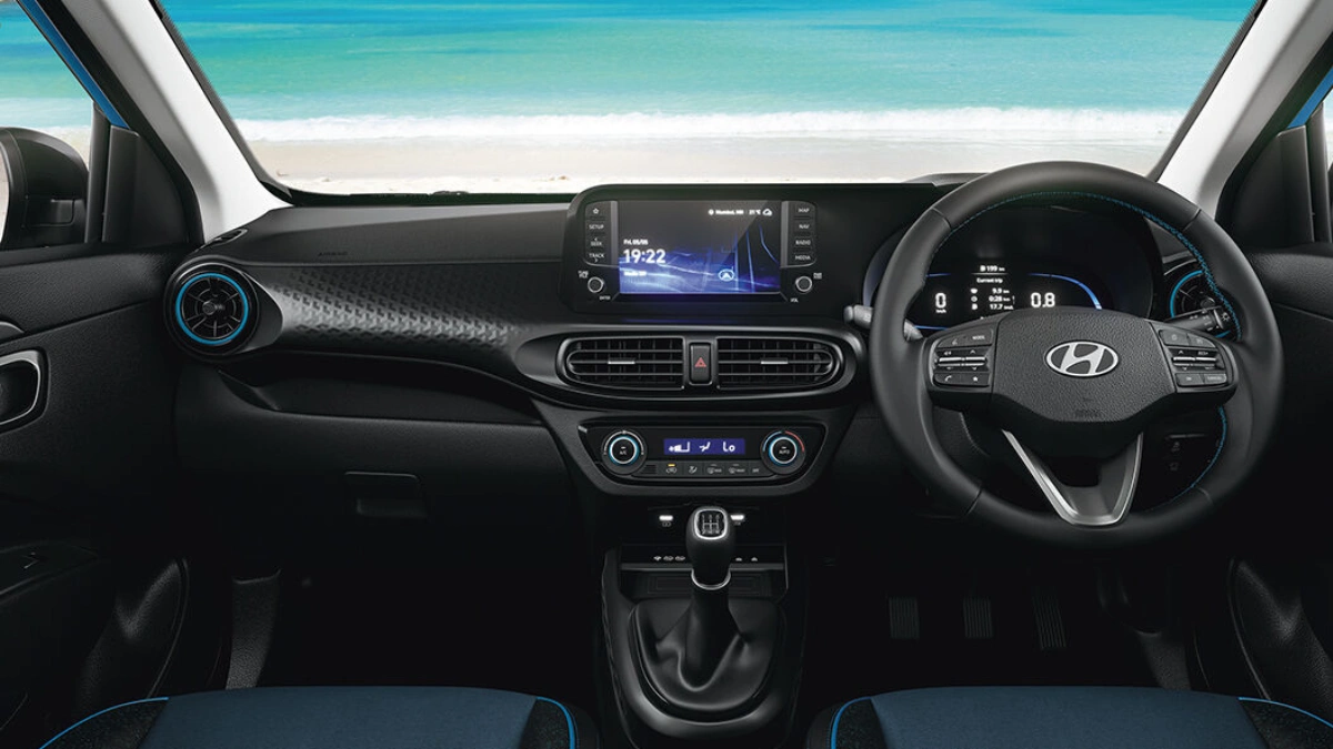 Hyundai Exter interior design and dashboard features