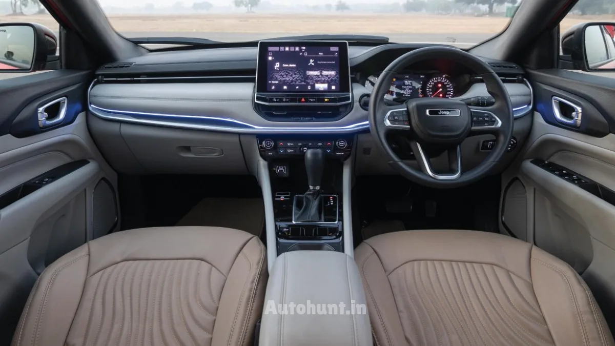 Jeep Compass 2025 interior features and comfort