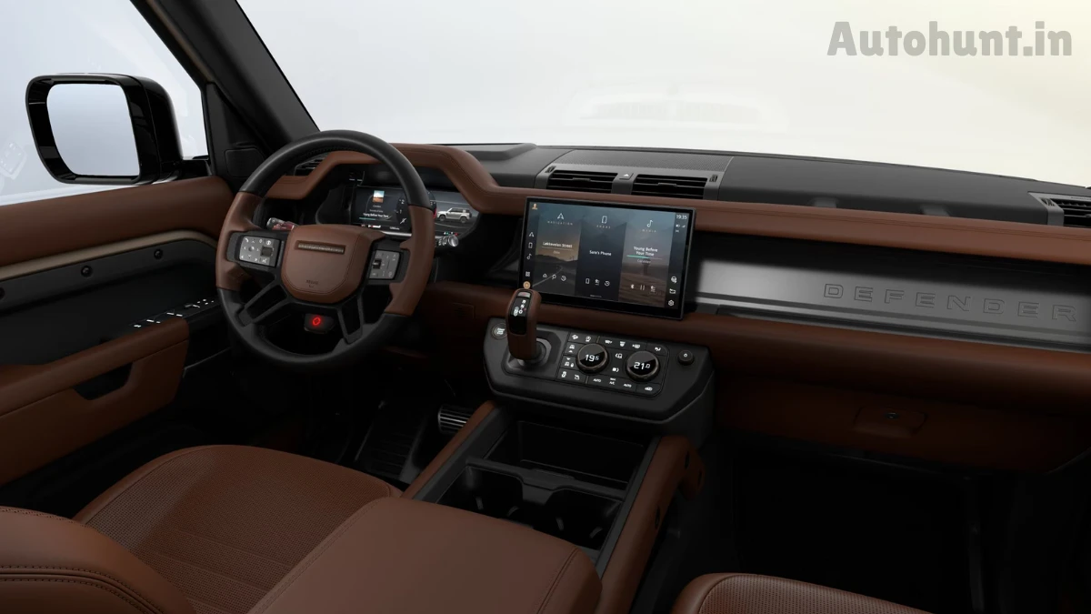 Land Rover Defender interior features and design