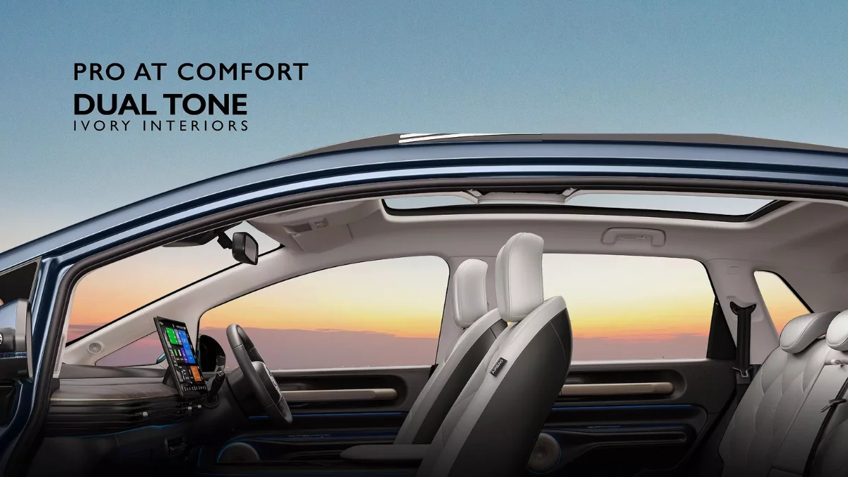 MG Windsor EV Pro interior and exterior images