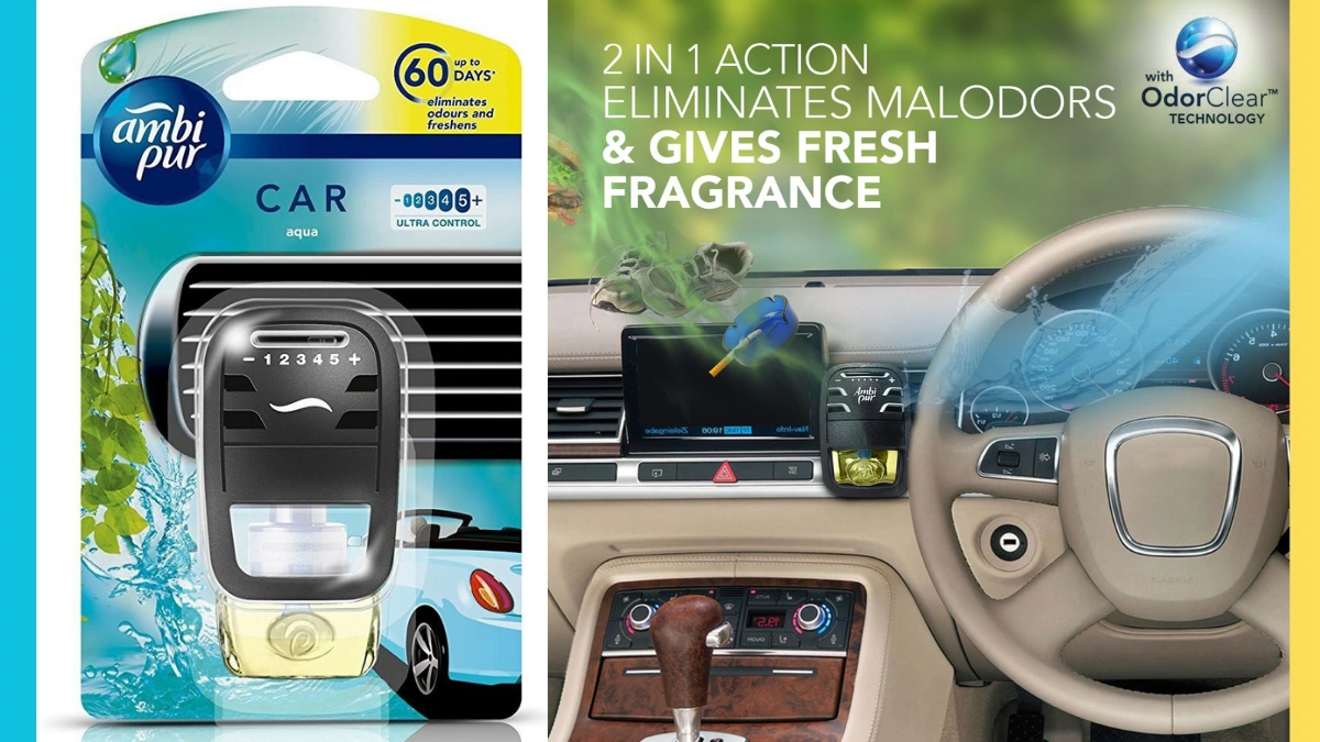 Ambi Pur Sky Breeze Mini Vent Clip Air Freshener