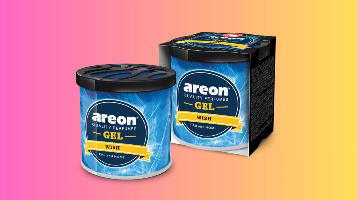 Areon Wish Gel Air Freshener for Car
