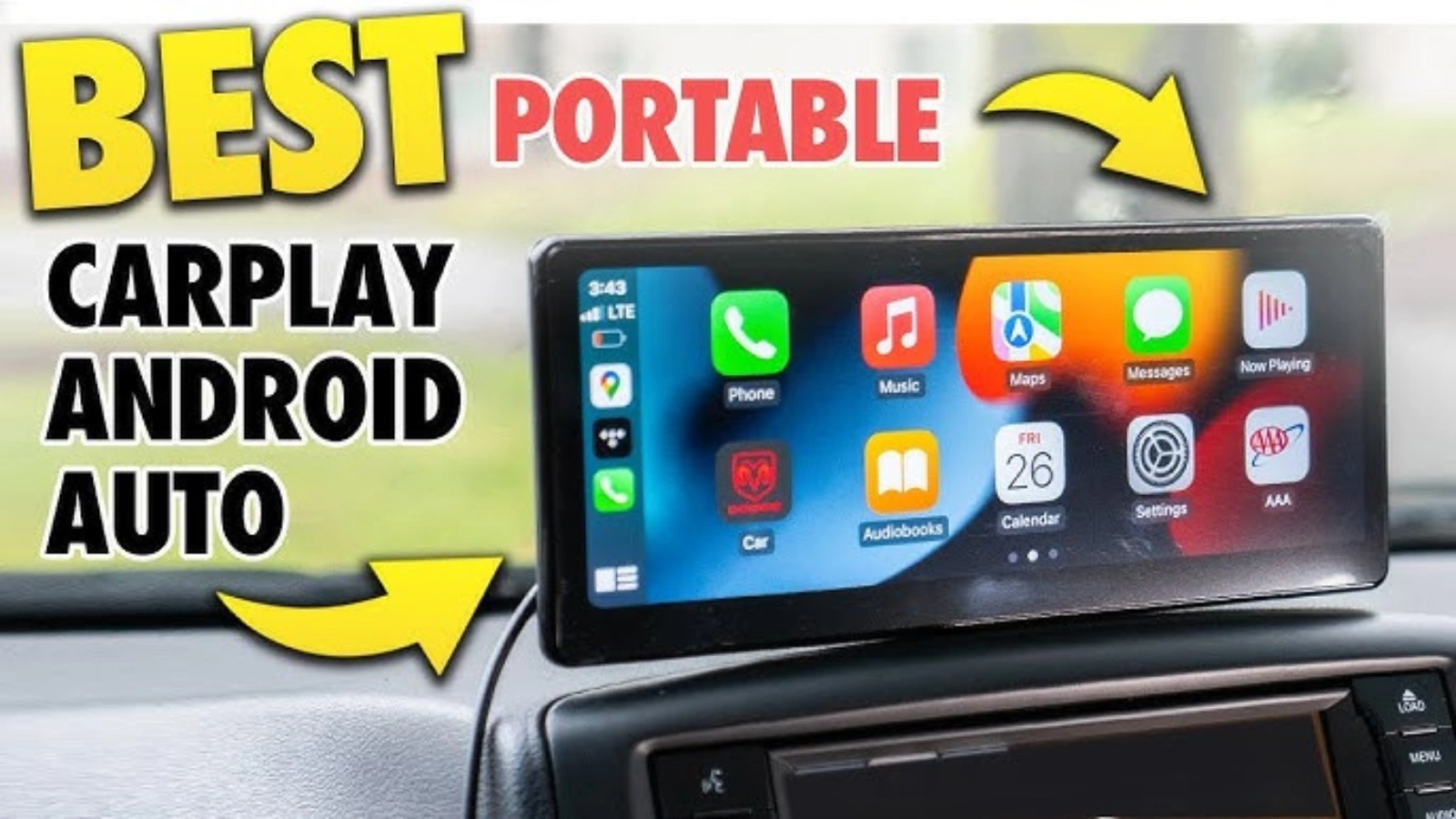 Best Portable CarPlay Devices for Old Cars in India