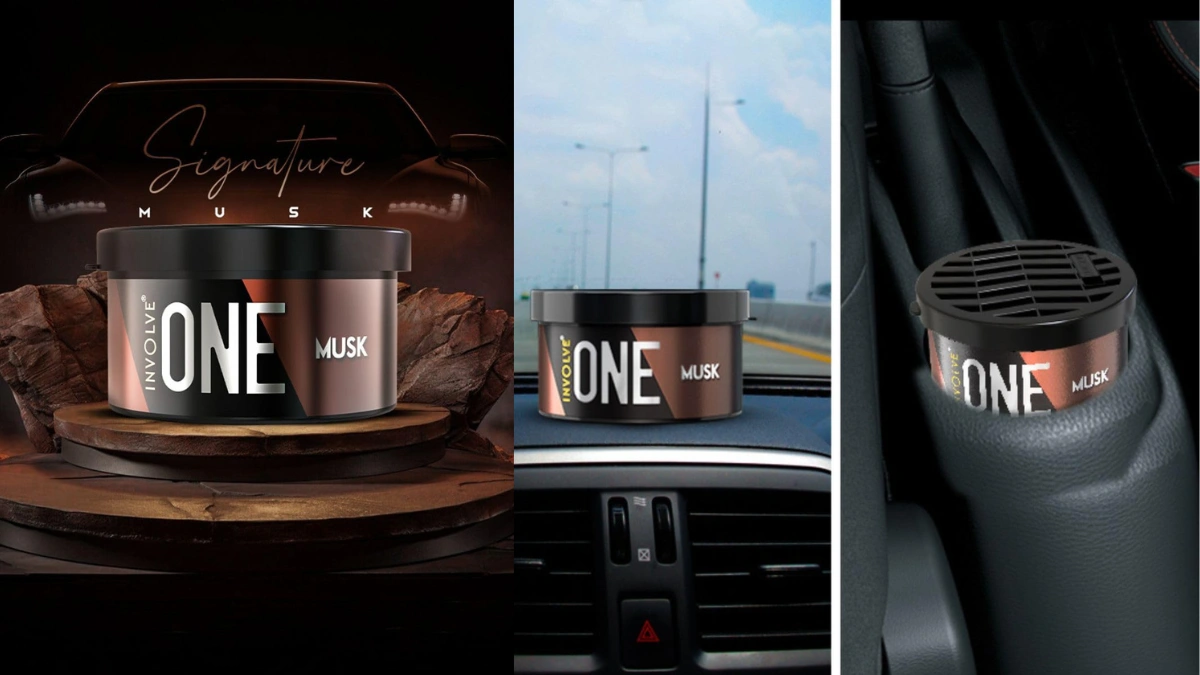 Involve Your Senses One Musk Organic Car Perfume