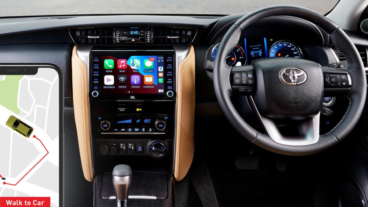 Toyota Fortuner Legender interior features and comfort