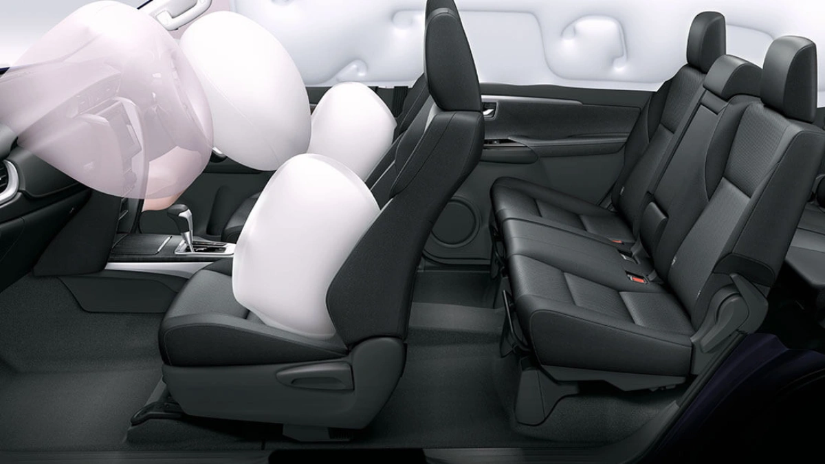 Toyota Fortuner Legender safety features and ratings