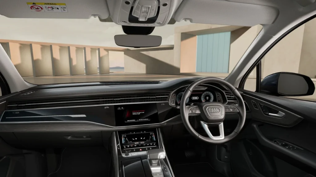 Audi Q7 interior and features 2025