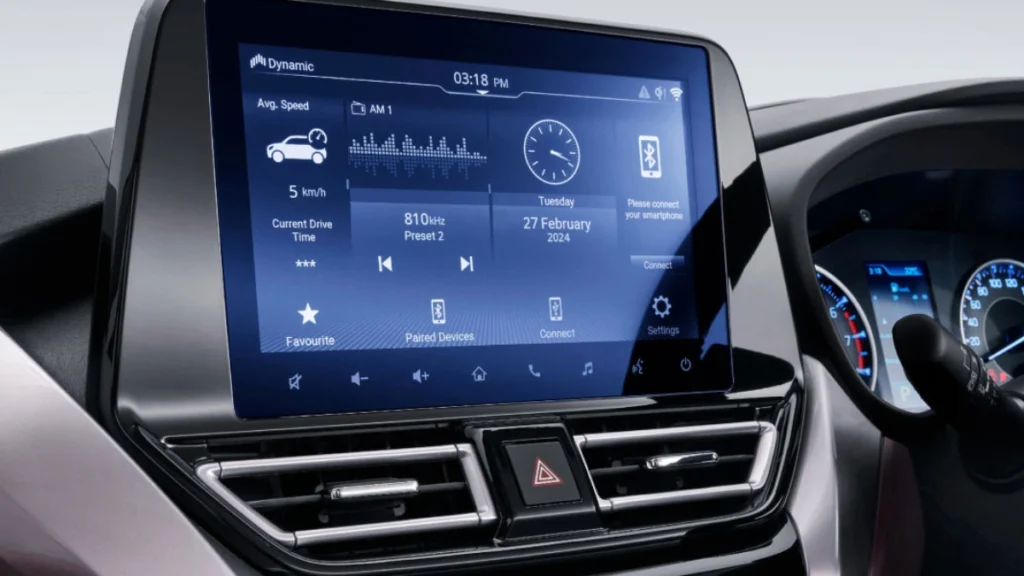 Toyota Taisor top model features list