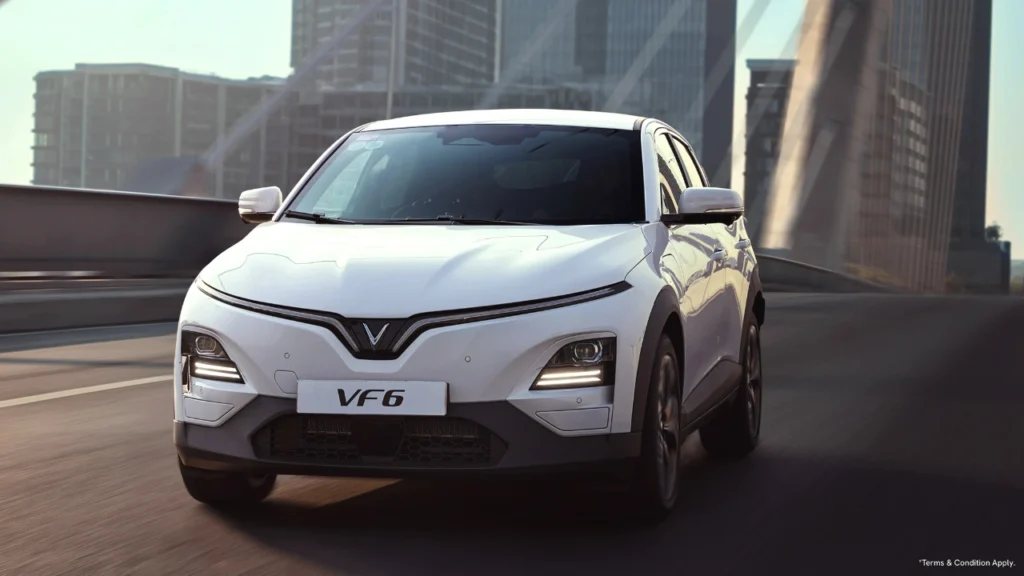 VinFast VF 6 safety rating and technology
