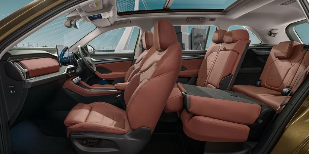 Skoda Kodiaq 2025 Interior And Features In Detail