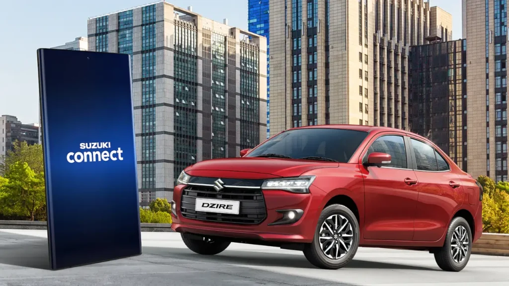 Maruti Suzuki Dzire 2025 dashboard and infotainment