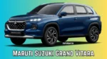 Grand Vitara 2025 – Maruti Suzuki’s Premium Hybrid SUV With 27.97 km/l Mileage, Smart Features & Bold Design