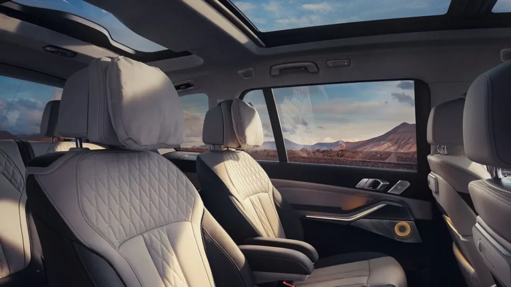 BMW X7 Boot Space And Seating Capacity