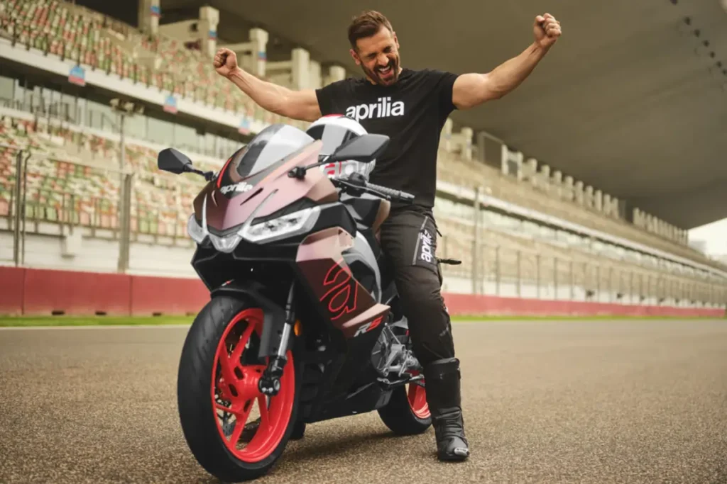 Aprilia RS 457 top speed in India
