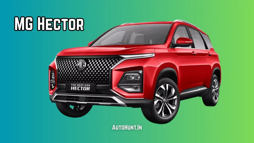 MG Hector Latest Model Price And Features
